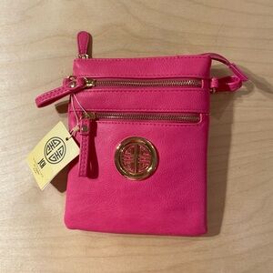 JCH Collection Pink Crossbody Bag (Q)